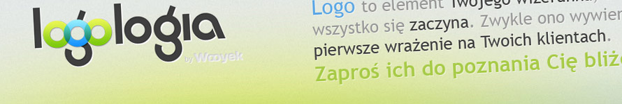 Logologia - projektowanie logo, identyfikacja wizualna